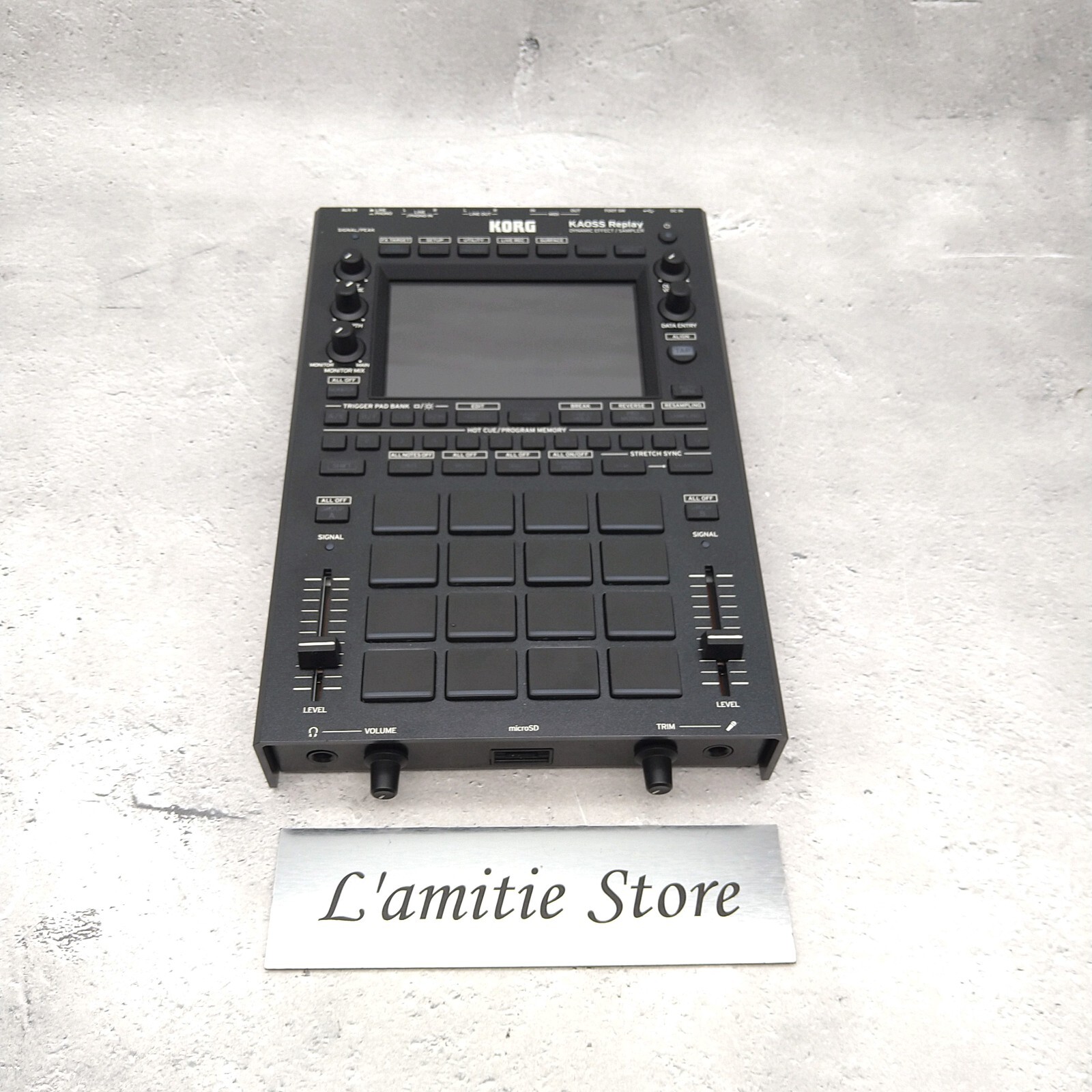KORG KAOSS Replay Dynamic Effect / Sampler All-in-One DJ Performance