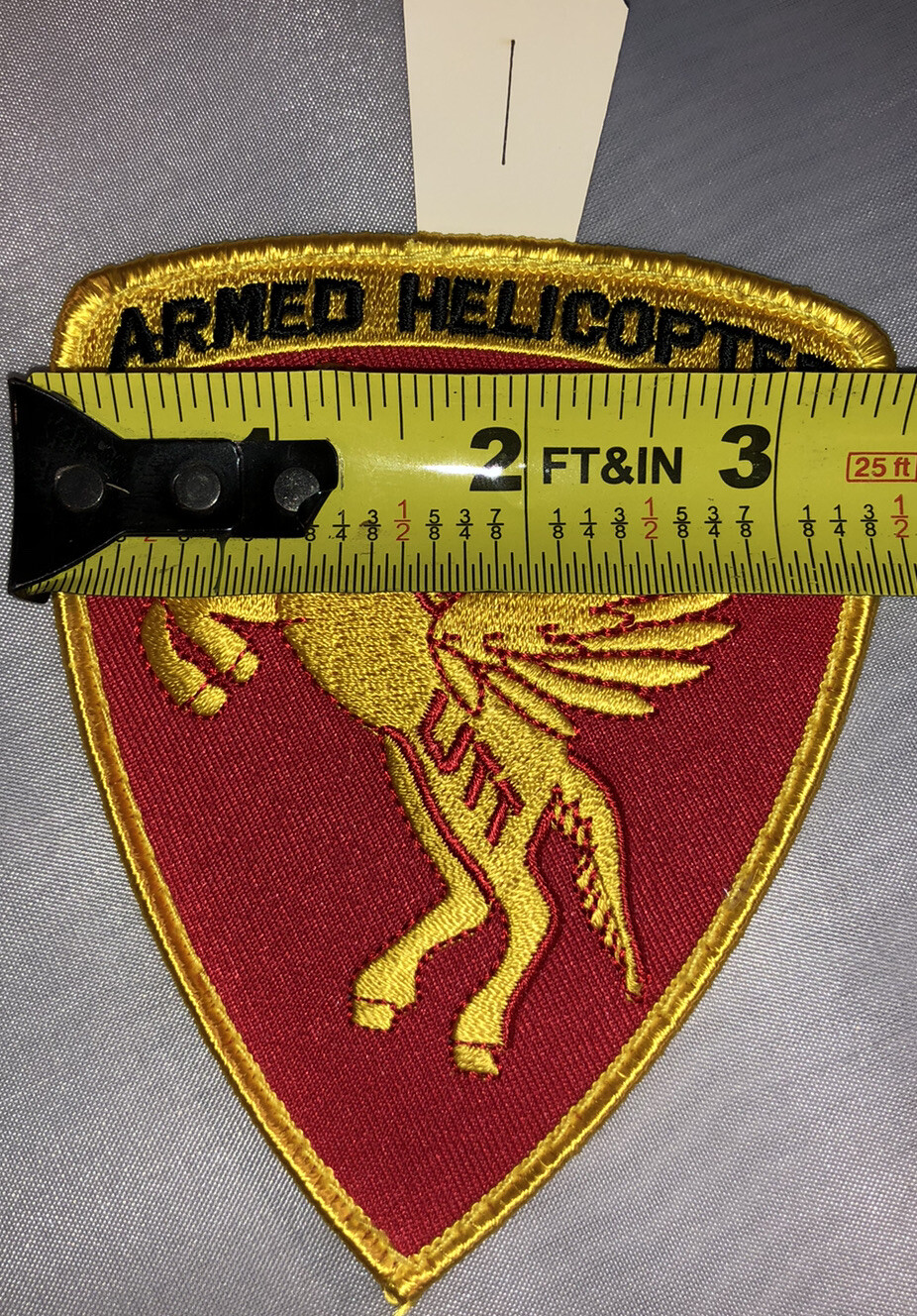 Buttonhole Patch- UTT ARMED HELICOPTER COMPANY "PEGASUS"
