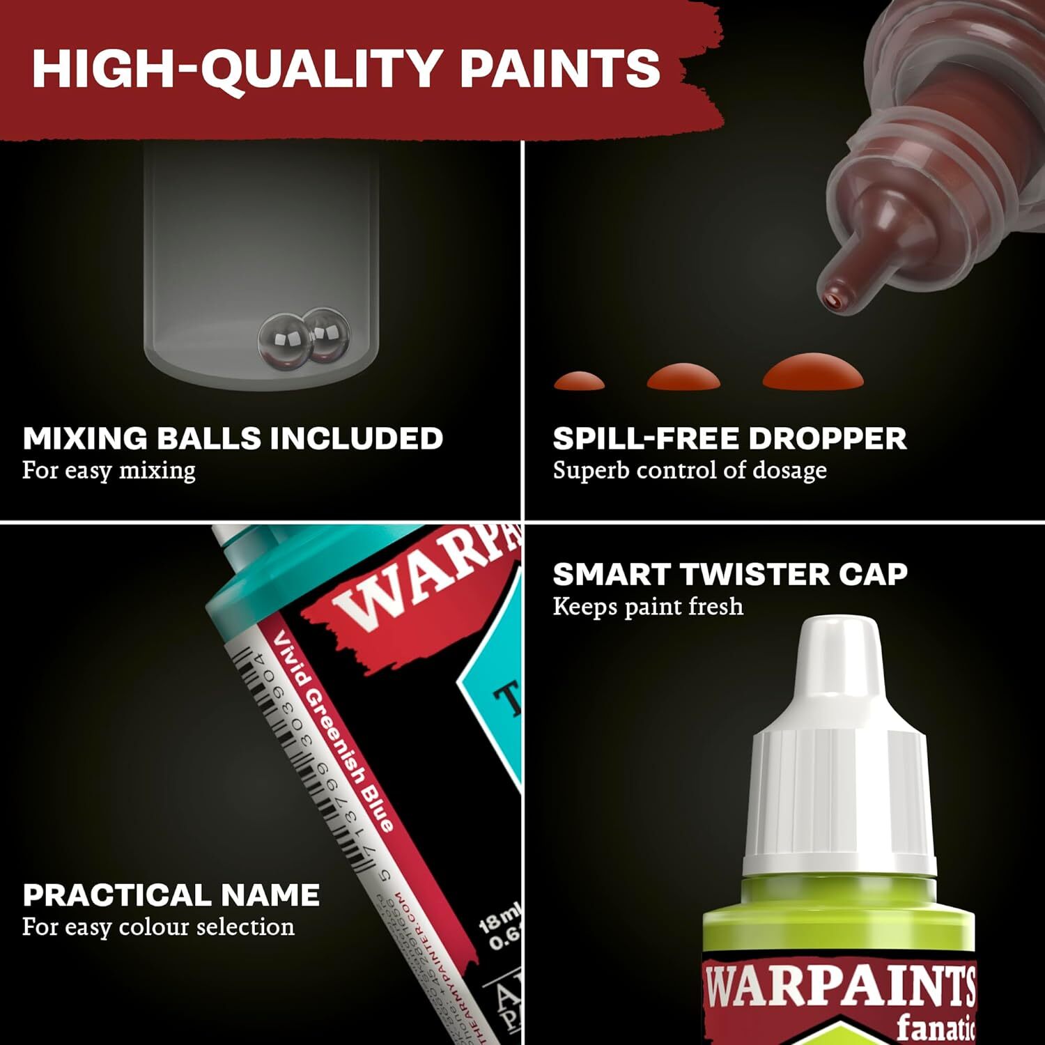 The Army Painter Warpaints Fanatic: Starter Set