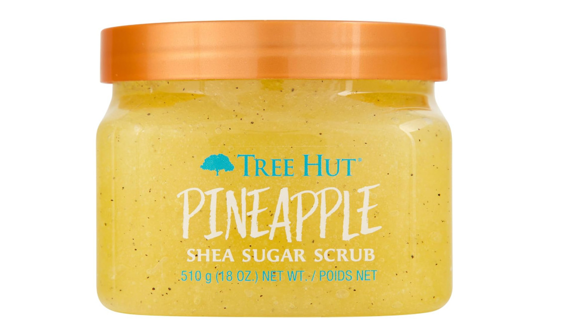 Tree Hut Pineapple Exfoliating Shea Sugar Body Scrub 18 fl oz.