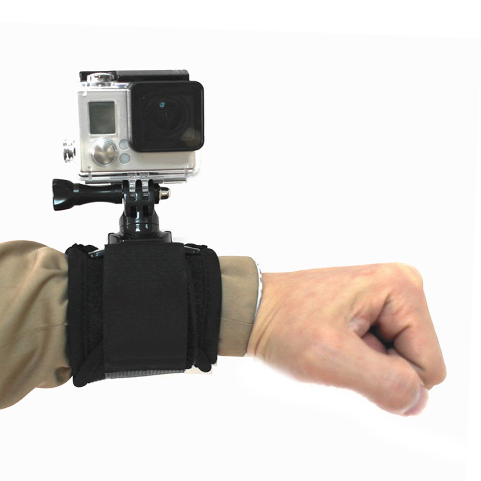360° Rotatable Wrist Strap Hand Belt For GoPro Hero 6 5 4 3+ Mountain Cycling