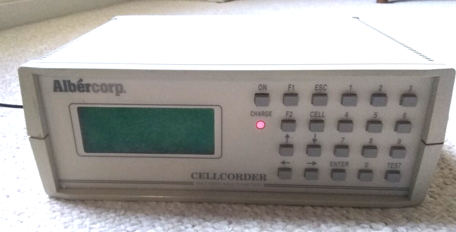 Albercorp Cellcorder 1000-021 Battery Multi-Meter