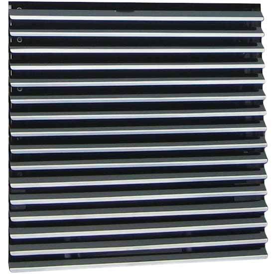 Trux Stainless Steel Grille Insert W/ 16 Louvers Fits Kenworth W900L & AeroCab