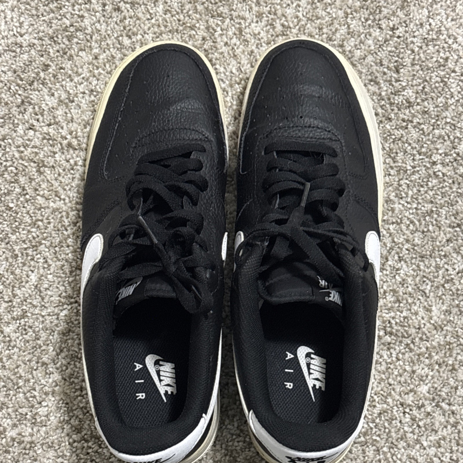Men's Nike Air Force 1 '07 Black/White (CT2302 002) Size 11