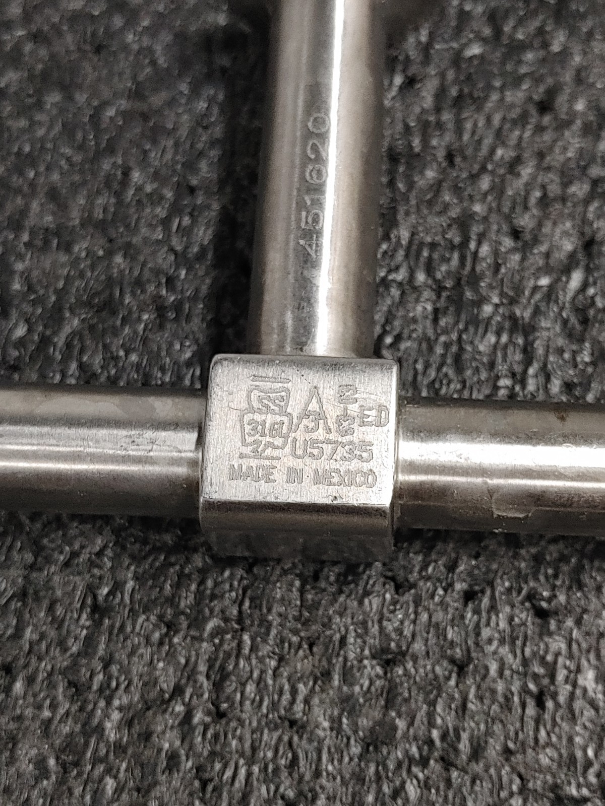 Assorted Lot of 4 316L SS Tri Clamp Tee Fittings