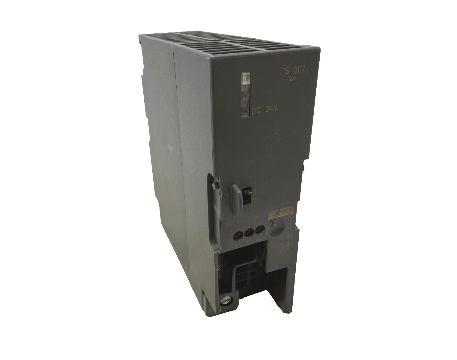 Siemens 6ES7 307-1BA01-0AA0 Power Supply *Enclosure Damage*