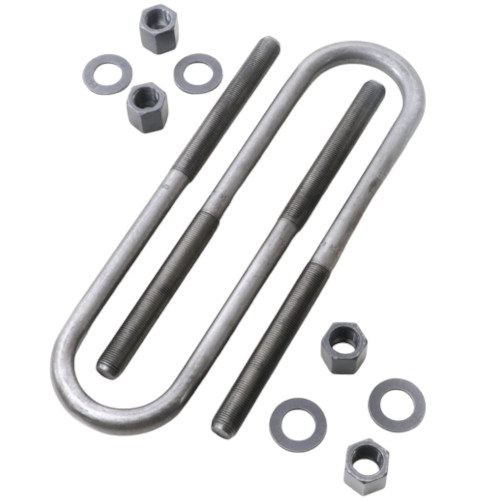 Fleetcraft 1014265 U-Bolt Kit 7/8"x 3" RD x 15"