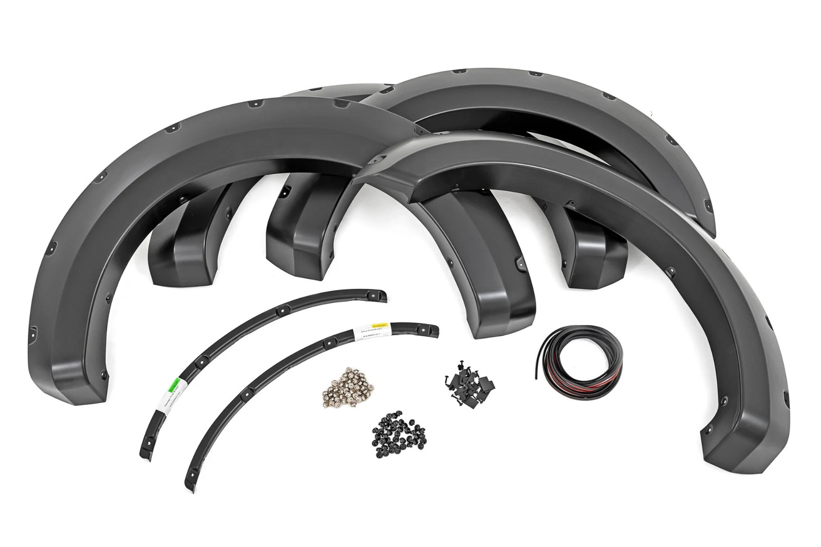 Rough Country Pocket Fender Flares for 2017-2022 Ford Super Duty - F-F21112A
