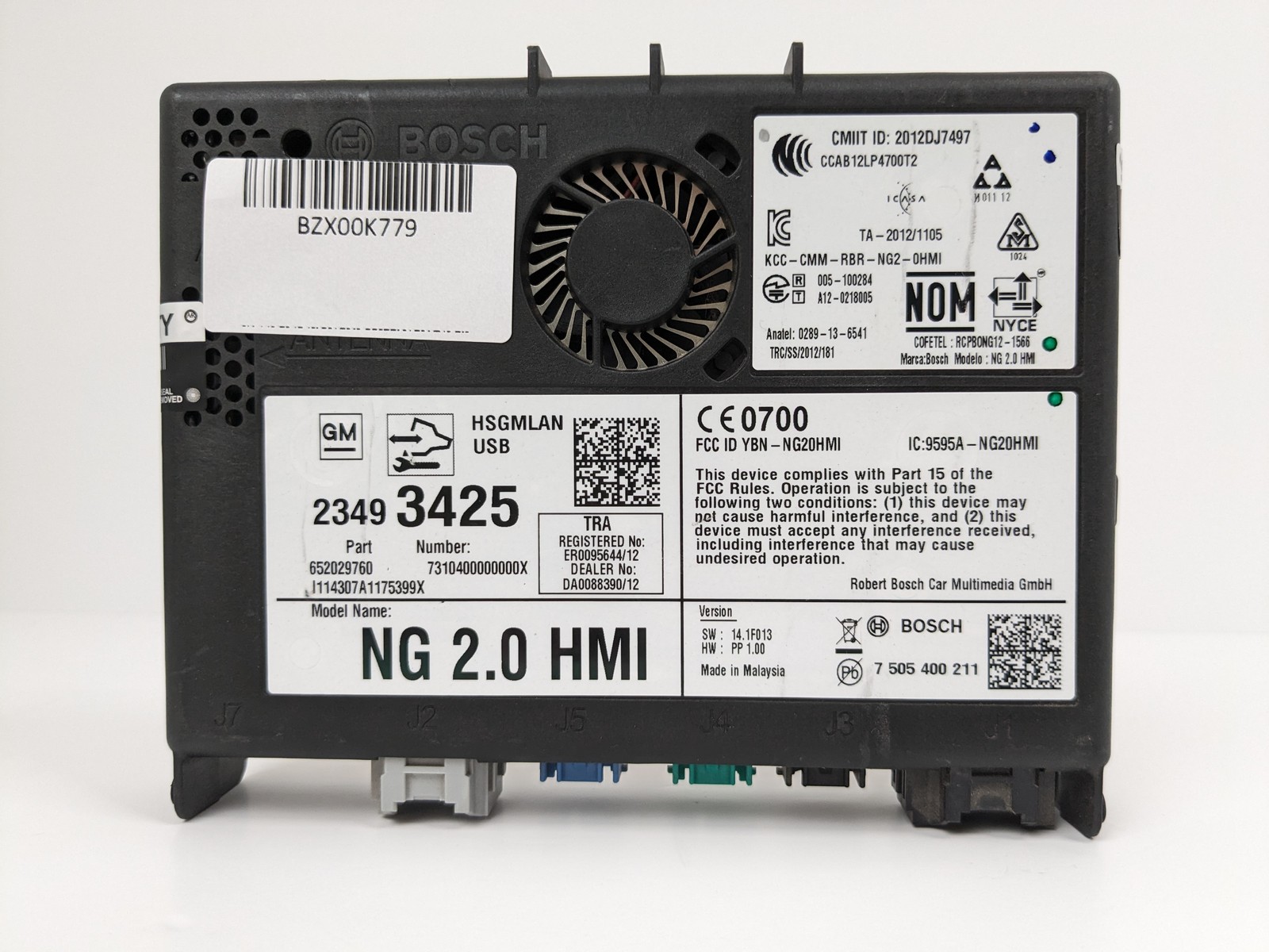 UNLOCKED 15-16 Cadillac Chevrolet Buick GMC Human Machine Interface Module HMI
