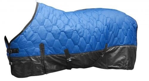 74” 420D Showman Blue heavyweight stable blanket