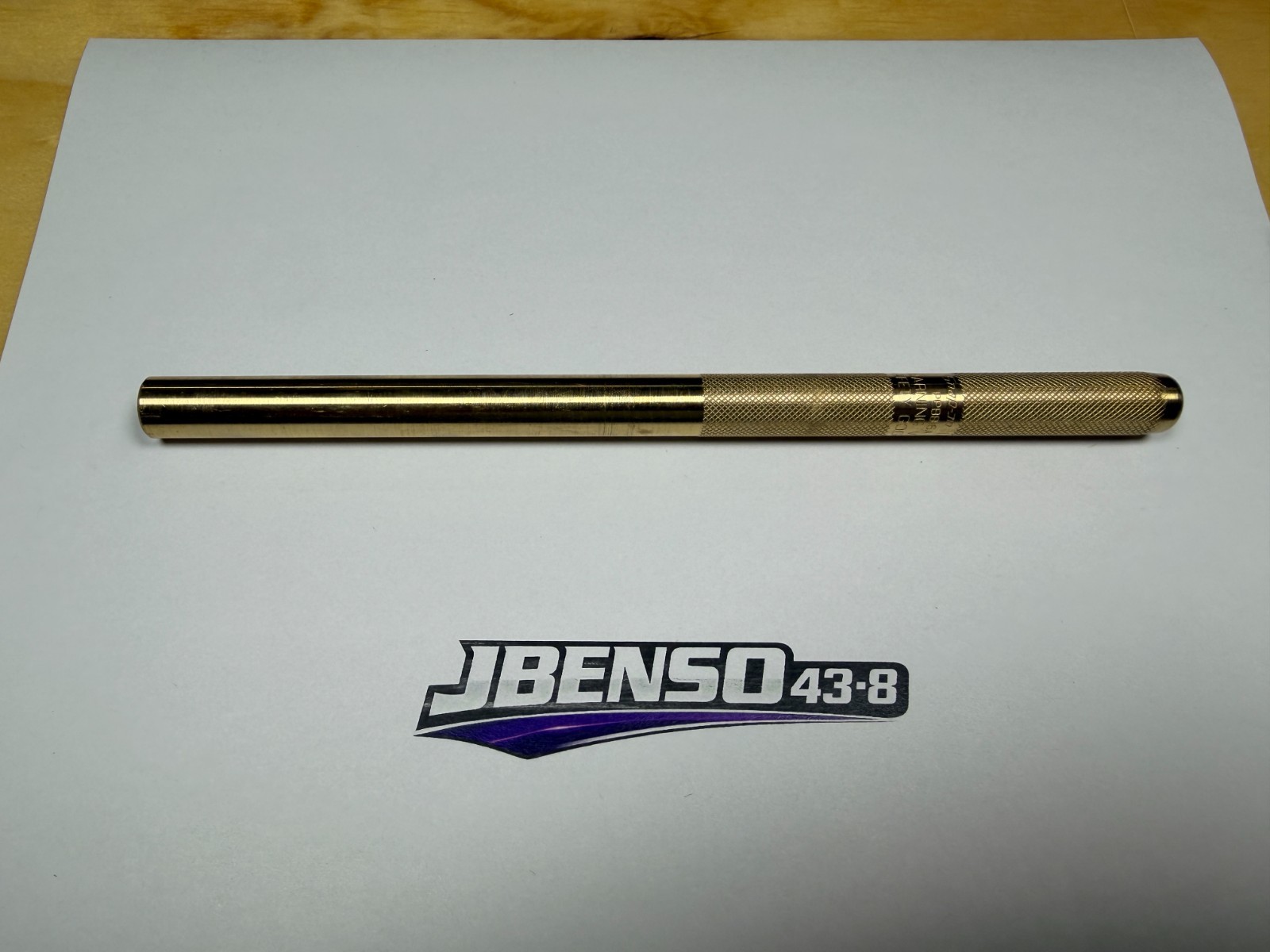 Snap-on Tools USA NEW 8" Length 1/2" Bronze Drift Punch PPB816A