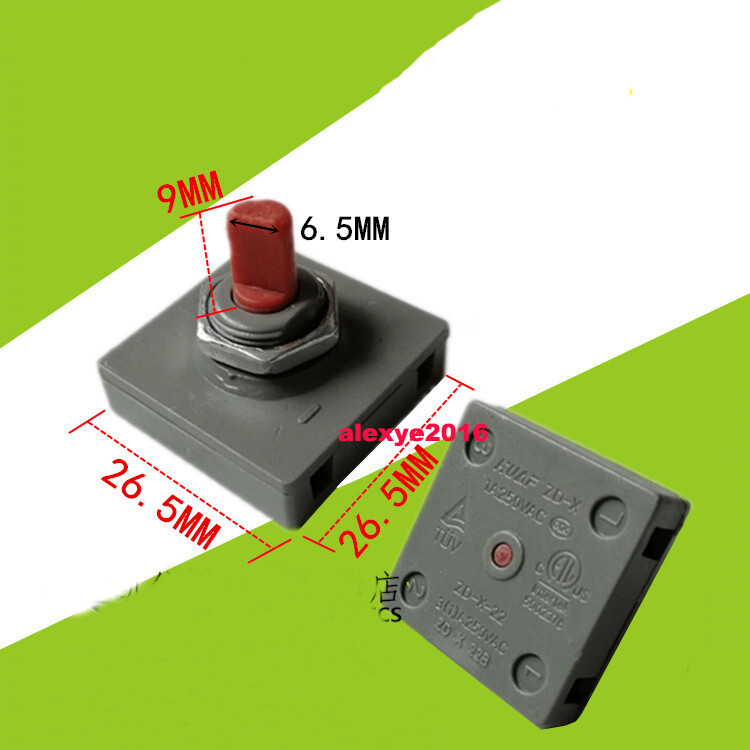 HUAF ZD-X / ZD-X-22 / ZD-X-22B Rotary Switch 4 Connectors 3 Positions