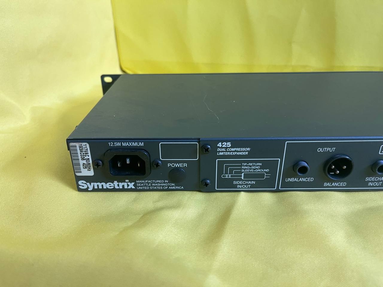 Symetrix 425 Dual Compressor Limiter Expander 1U Rack Unit RE