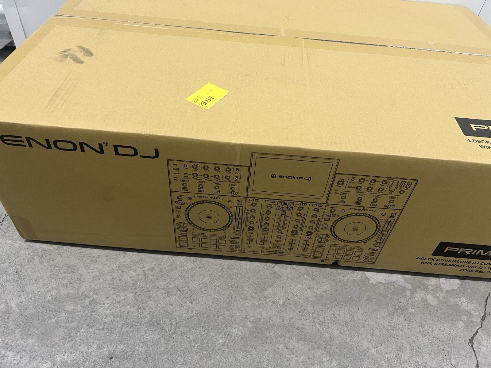 Denon DJ PRIME 4+ Standalone 4-Deck DJ Controller - Black