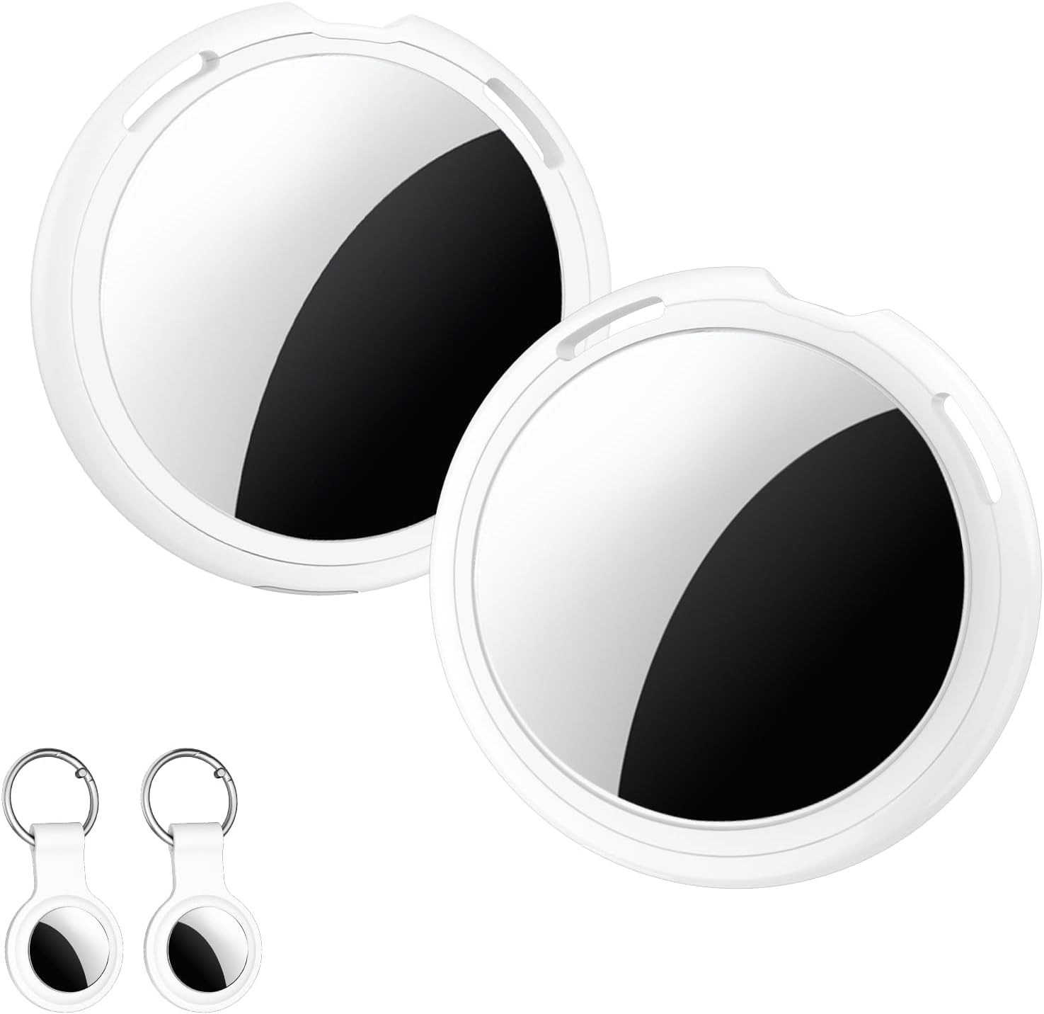 Pack Tracker Tags [ Mfi Certified] Pair with Find My (Ios ) Bluetooth Air Smart