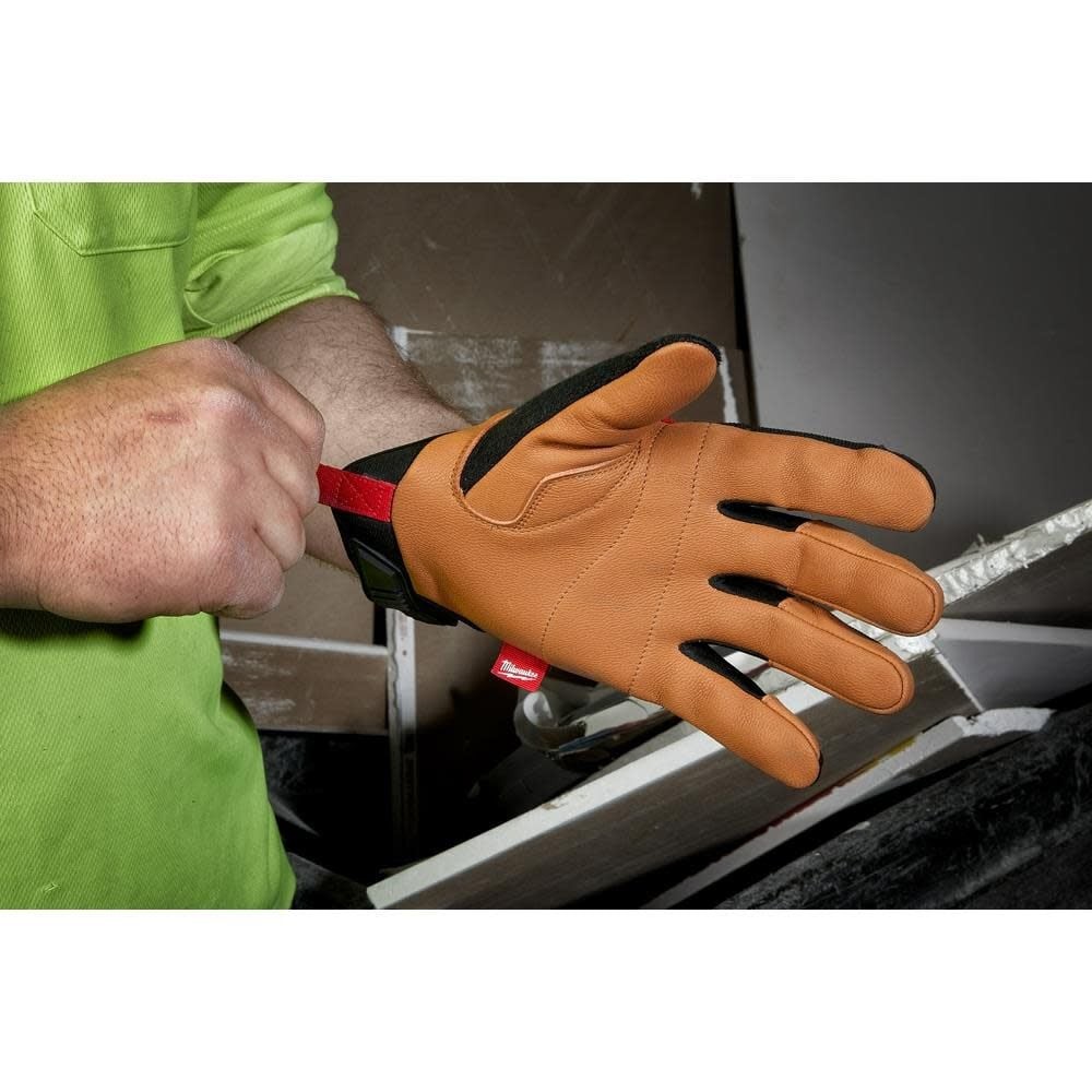 Milwaukee Leather Performance Gloves Large