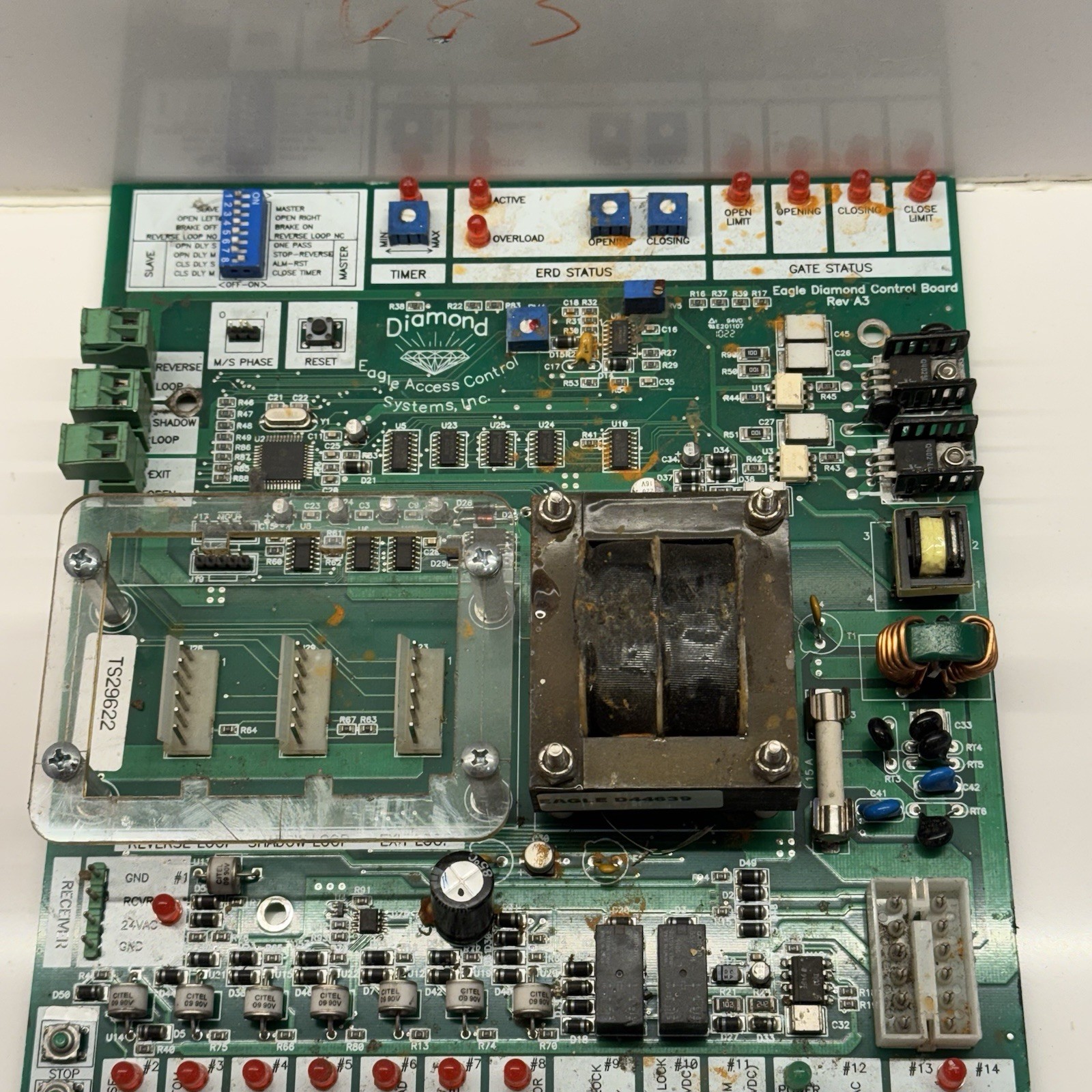 GATE OPERATING ELECTRONIC BOARD FITS EAGLE DIAMOND E555