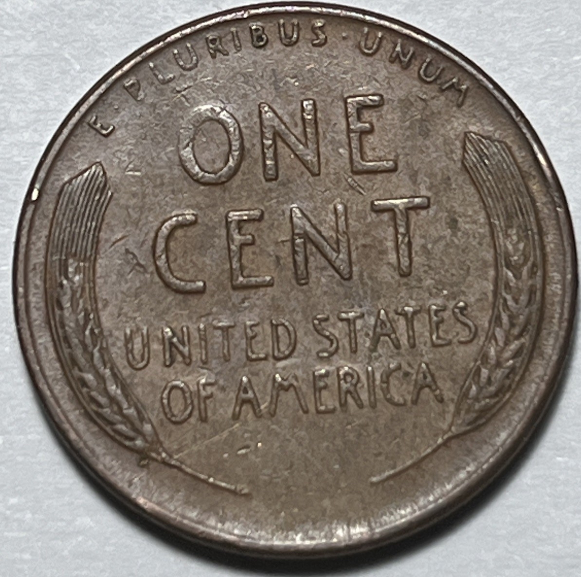 1950 S Lincoln Penny Error Misplaced Mint Mark Error