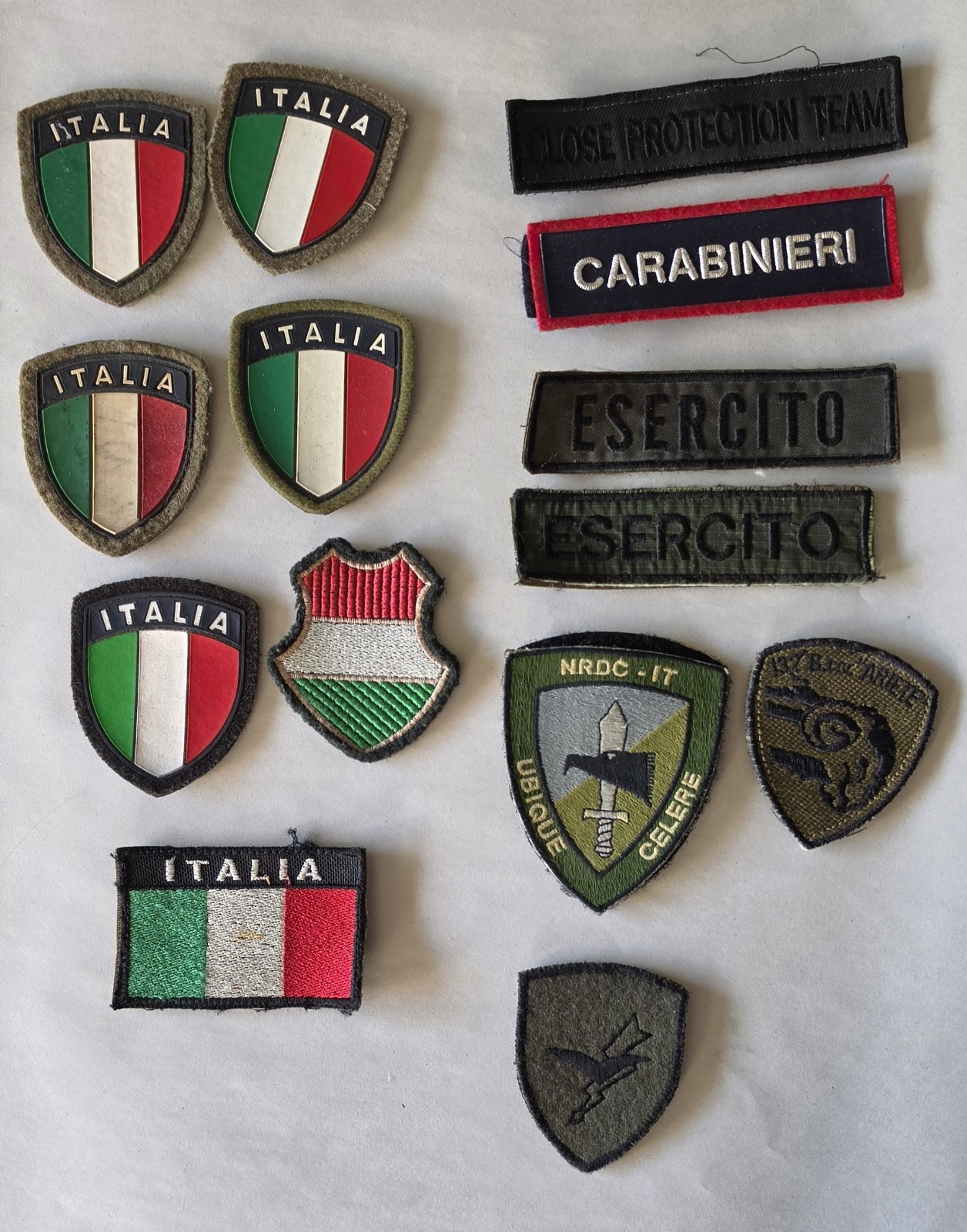 Genuine Italian Army Esercito Carabinieri KFOR Tactical Patch Lot Ariete Folgore
