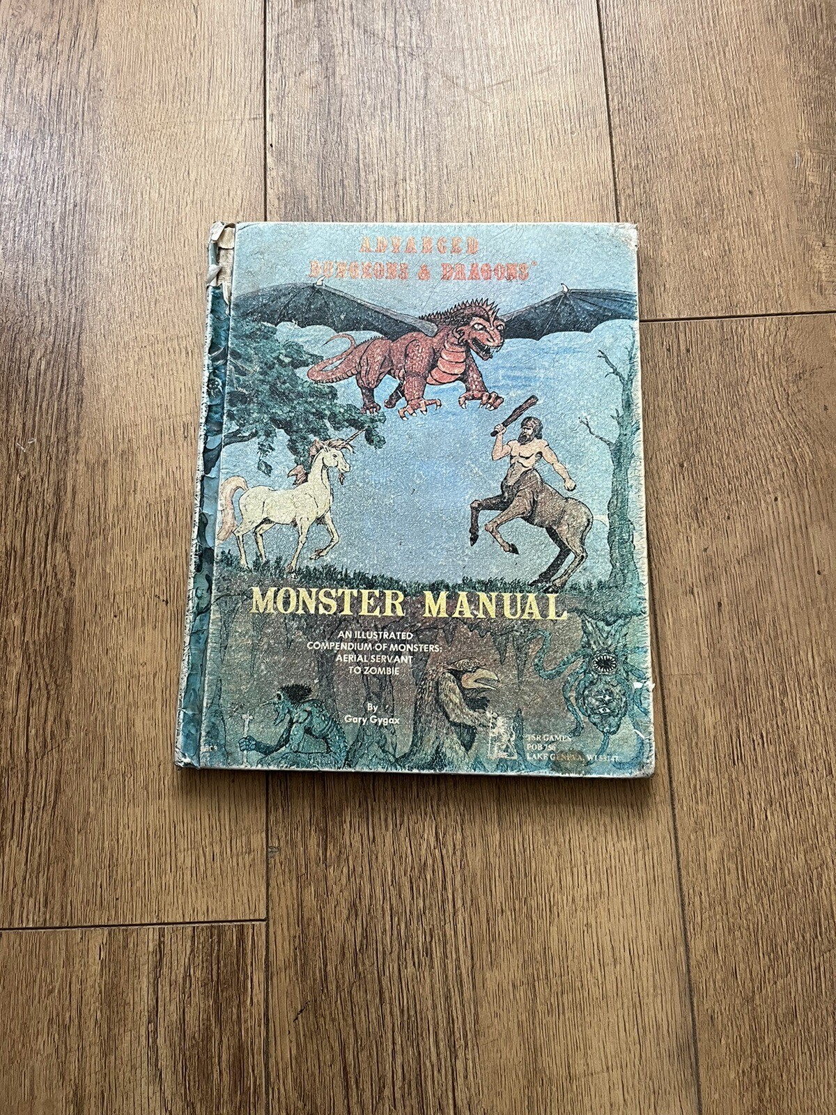 Advanced Dungeons & Dragons Monster Manual Hardback TSR 1978