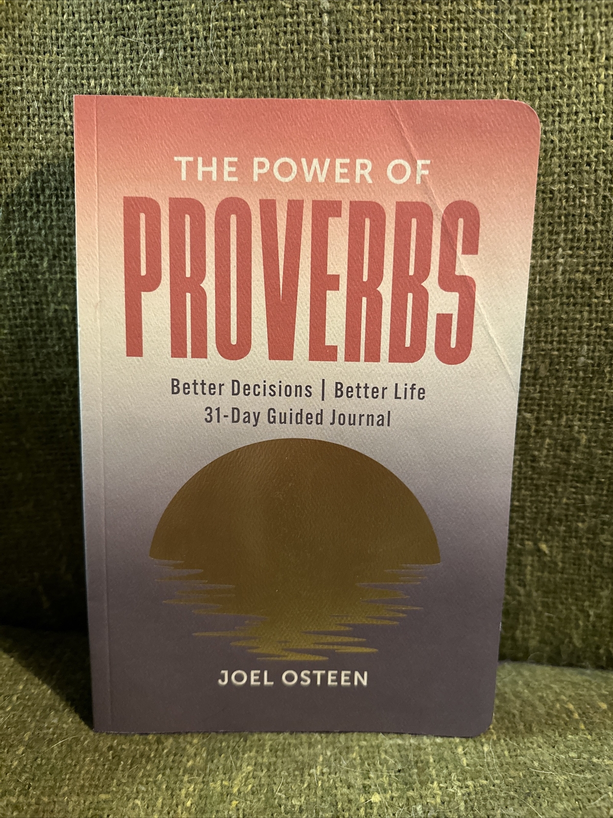 NEW JOEL OSTEEN BOOK THE POWER OF PROVERBS 31 DAY GUIDED JOURNAL RARE NEVER USED