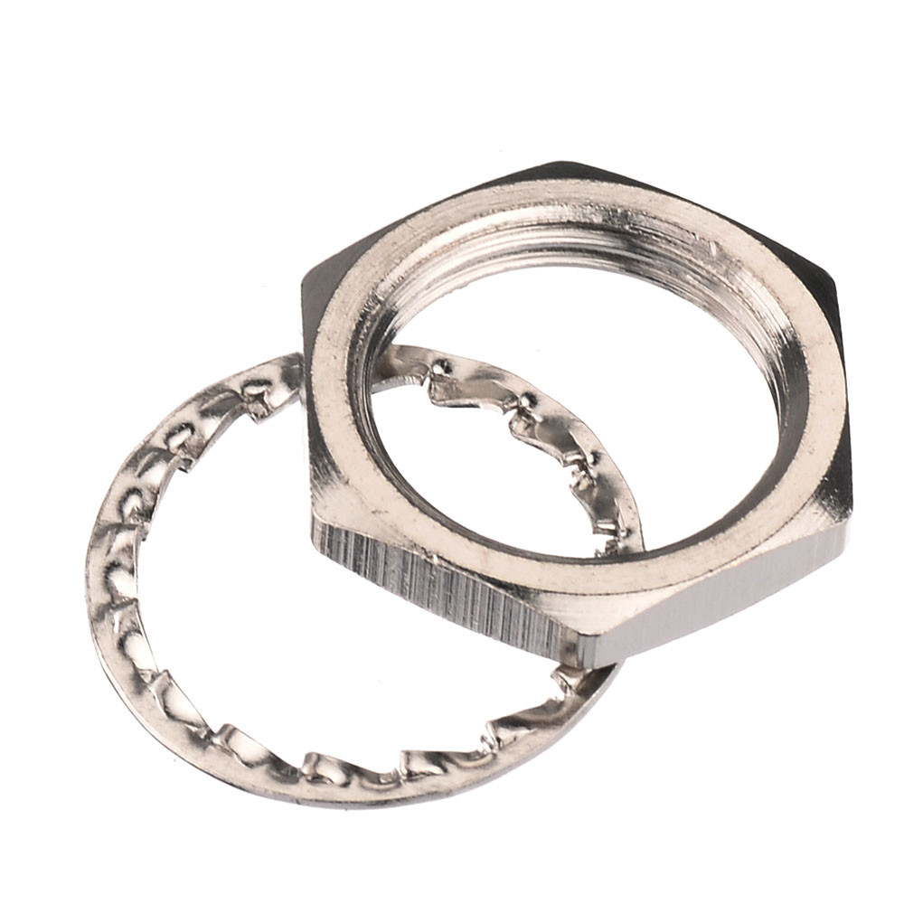 100x BNC screw washer nut & gasket for BNC TNC Female Connector accessories