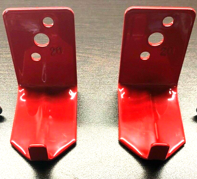 ✅🔥2-lot-UNIVERSAL WALL MOUNT 20 lb. SIZE FIRE EXTINGUISHER HANGER BRACKET NEW