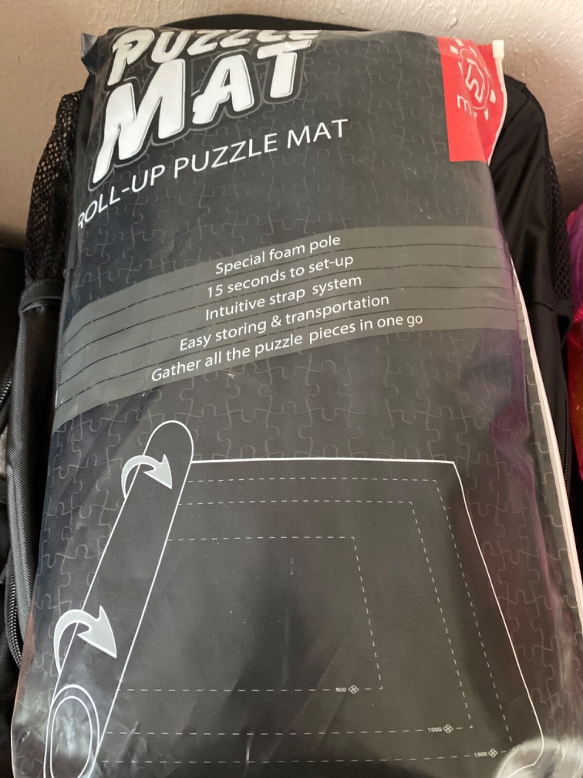 Marbs Roll Up felt Puzzle Mat - brand new