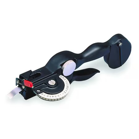 Dymo 101105 Rhino (R) Manual Label Maker, Tape Width 3/8, 1/2"