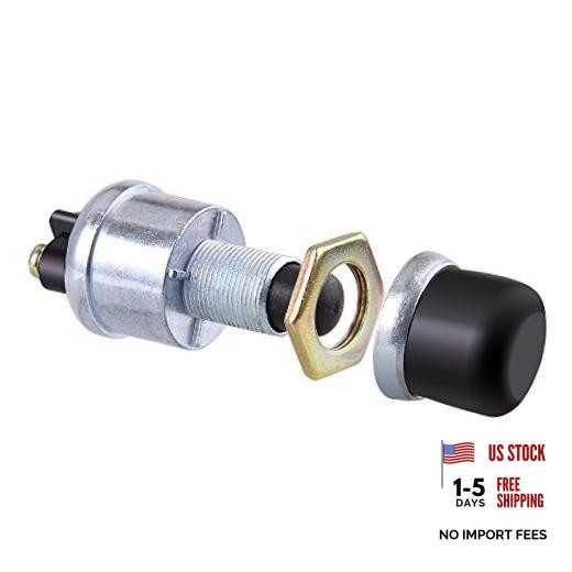 Push Button Starter Switch 12V 20A, Waterproof Momentary Start Switch for Car