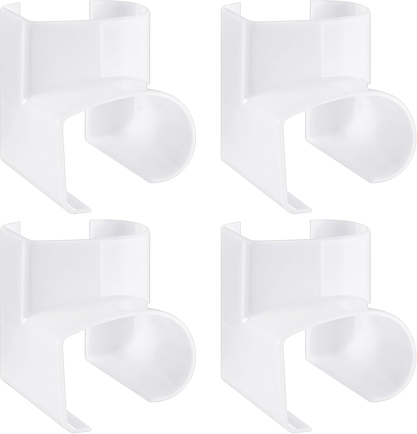 4 Pack Pool Replacement Corner Caps 1.77 Inch White Plastic Corner Caps Fence Po