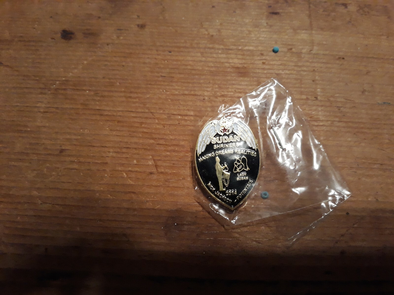 Vintage Selection Shriner's Patches and Pin