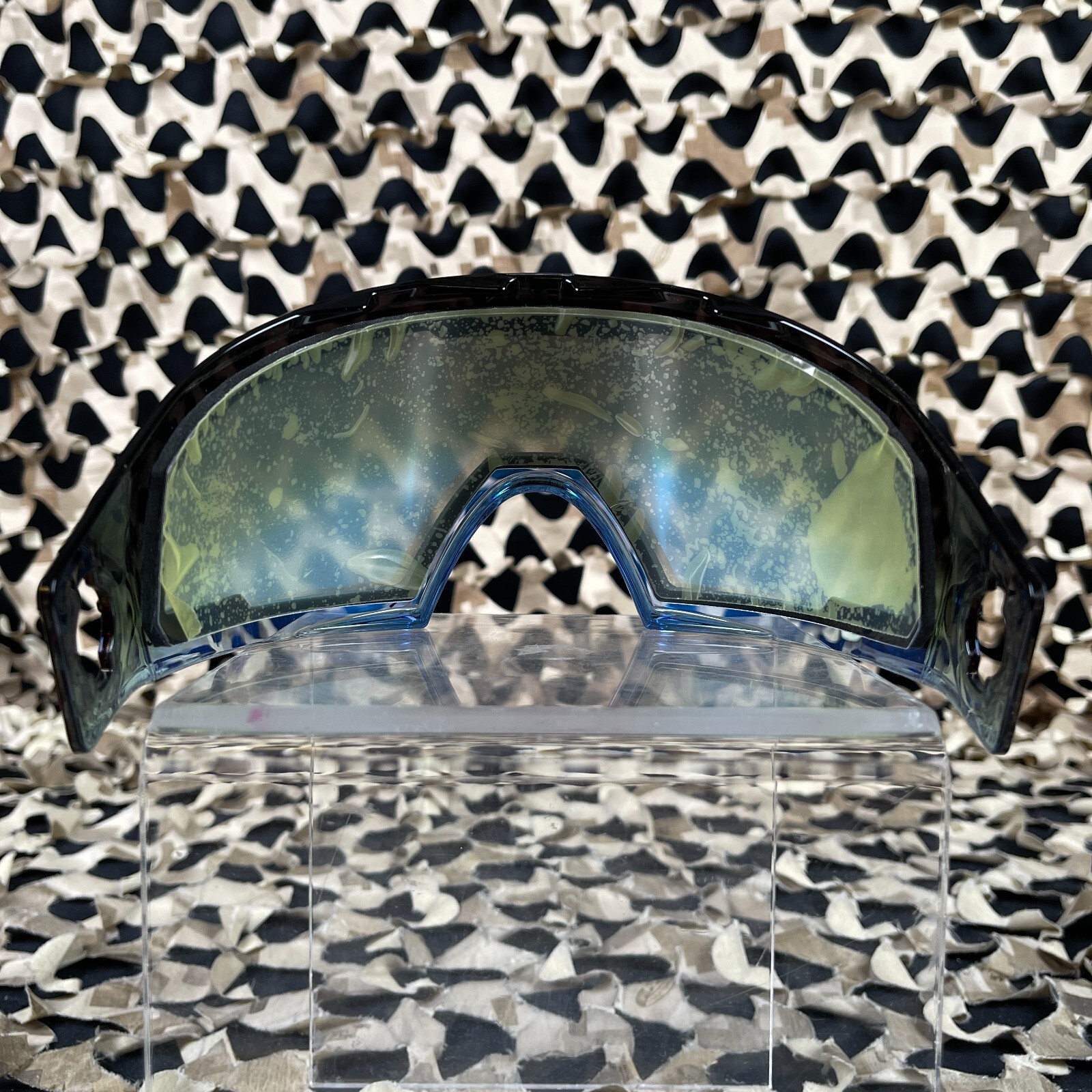 New Carbon CRBN Zero C-Spec Midlight Lens - Cyan Fade - Cyan Mirror