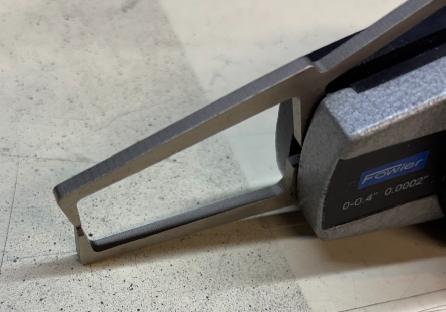 Fowler Outside Caliper Gauge , range 00-.40, .0002