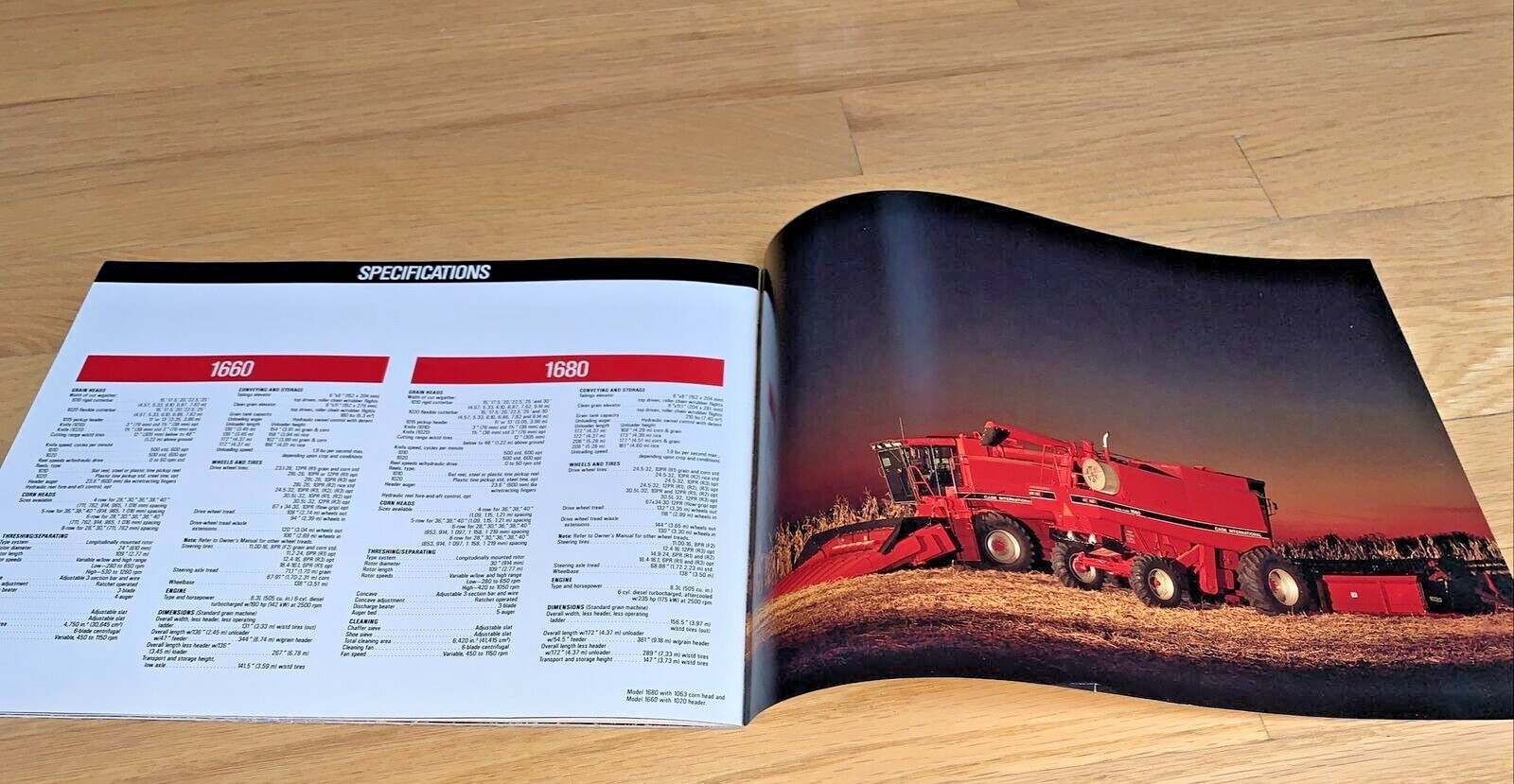 CASE INTERNATIONAL AXIAL FLOW COMBINES Brochure