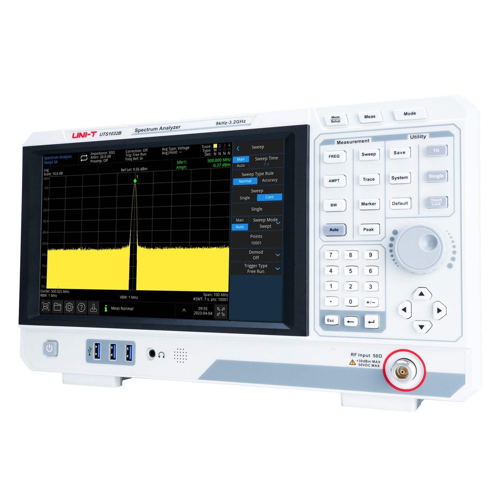 UNI-T UTS1032B Spectrum Analyzer 3.2GHz