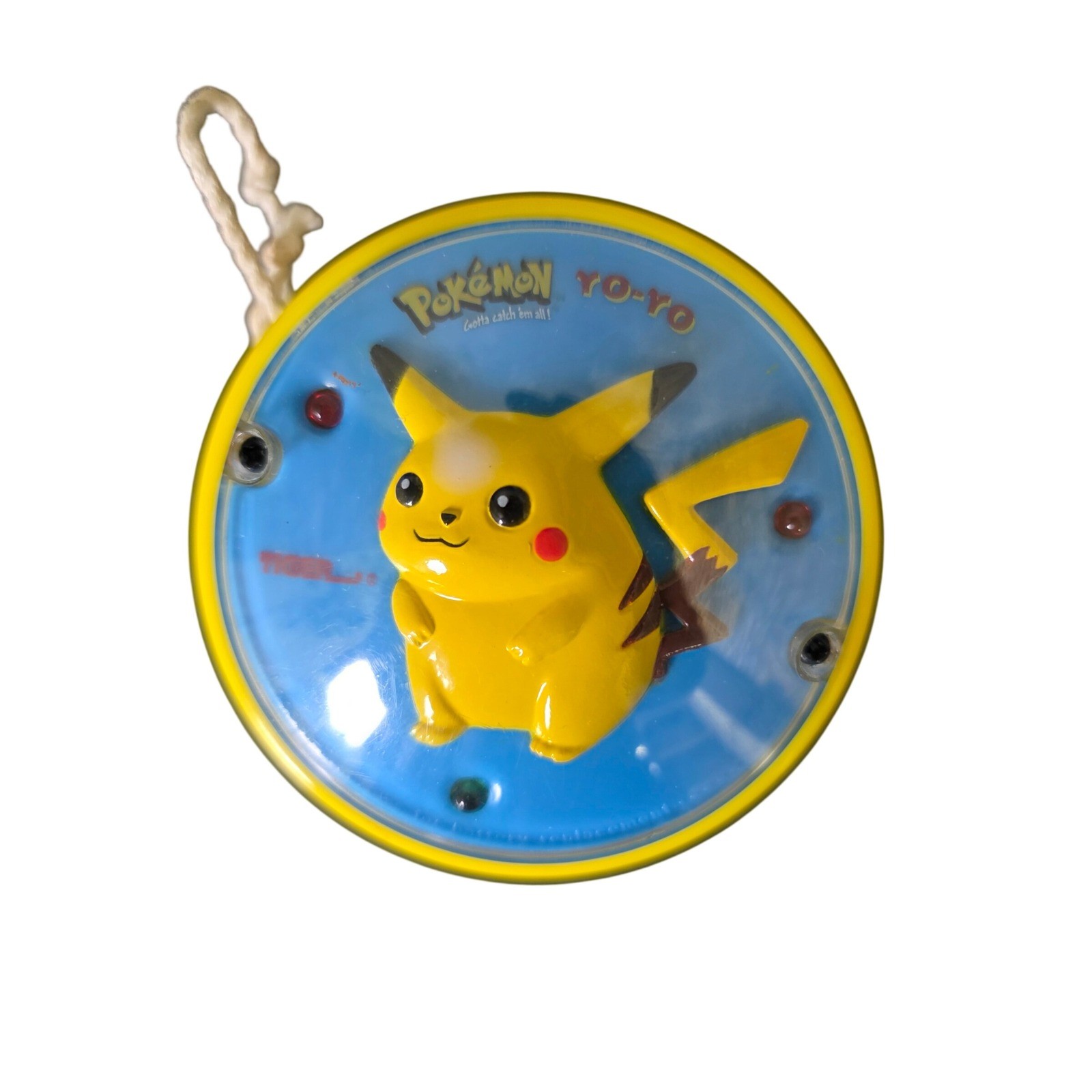 Vintage Pokemon Pikachu Yo-Yo Tiger Electronics 1999 GOOD Nostalgia Collectible