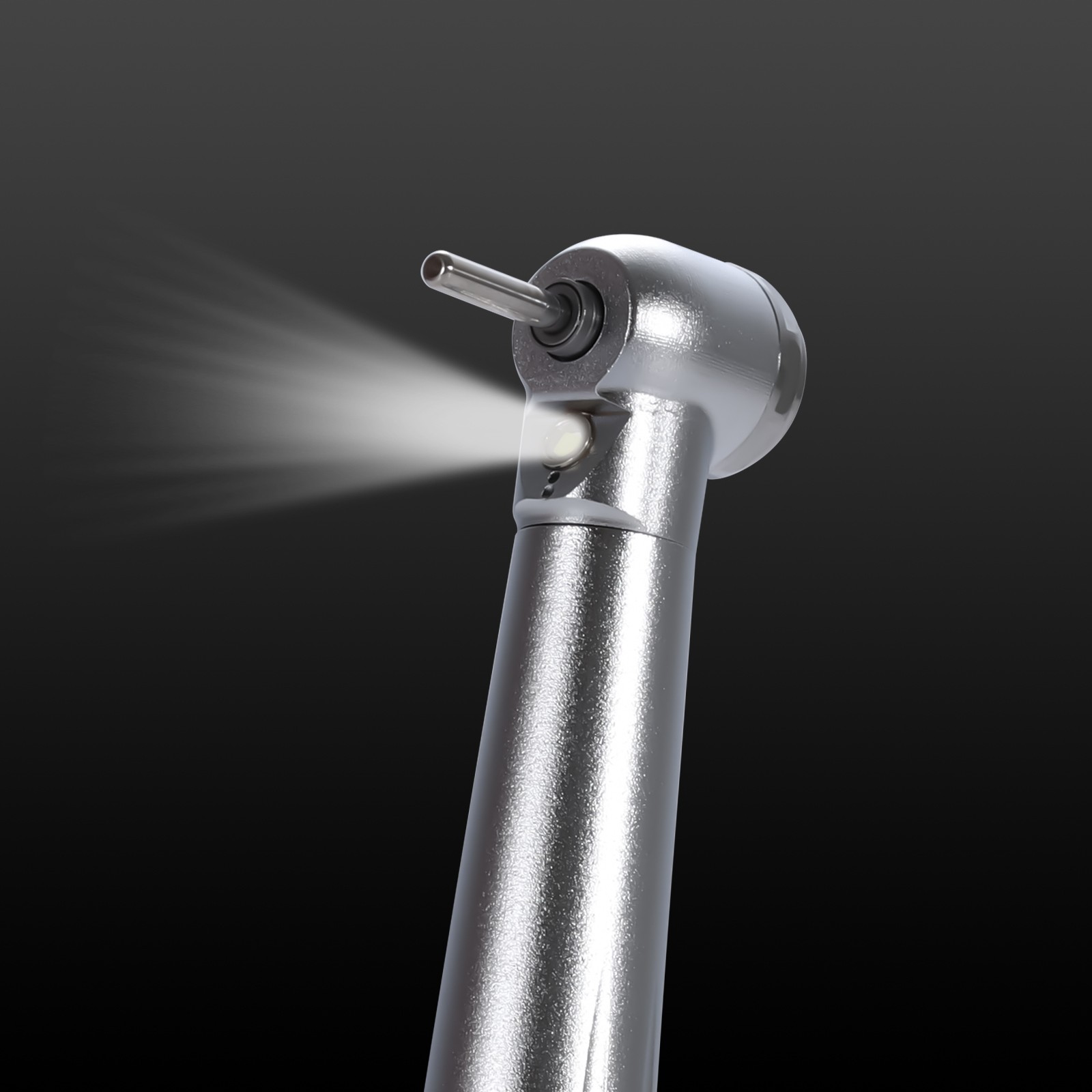 LED Dental High Fast Speed Handpiece Pediatric Push Button Mini Small Head 4HOLE
