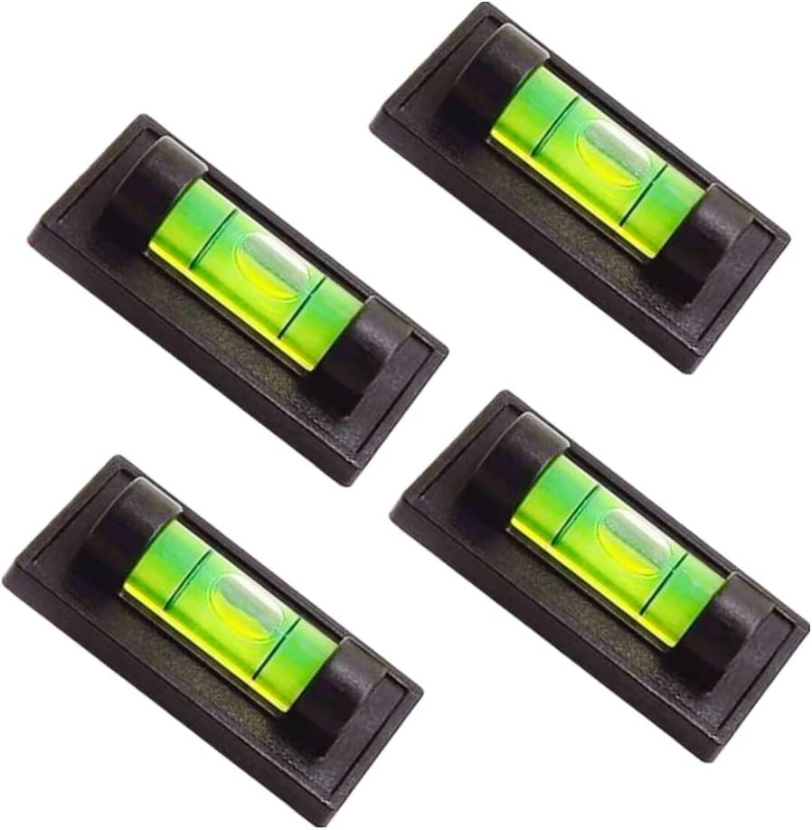 Juego De 4 Niveles De Burbuja Magneticos Para RV Remolque Tripode Y Tocadiscos