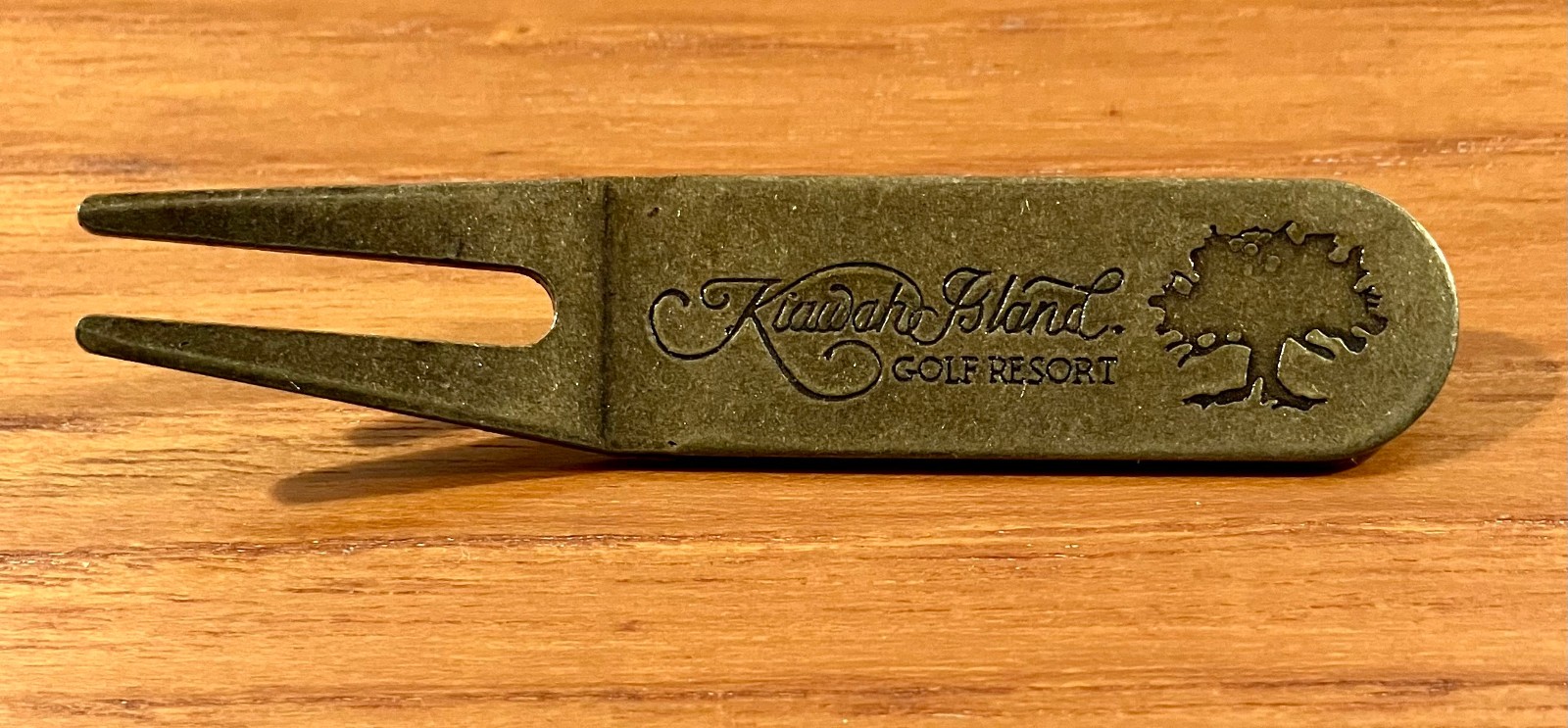 Kiawah Island Golf Resort (South Carolina) Logo Golf Ball Mark Divot Repair Tool