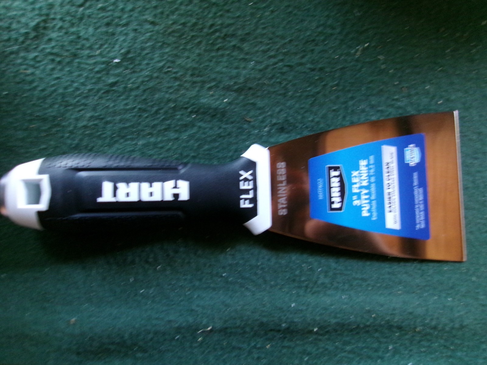 2 ea. HART 3" FLEX PUTTY KNIFE | GOLDEN STAINLESS-STEEL #HHTPK02