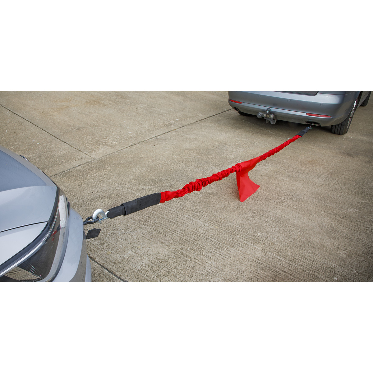 Sealey Tow Rope 5000kg Rolling Load Capacity Heavy Duty Elasticated TH5002