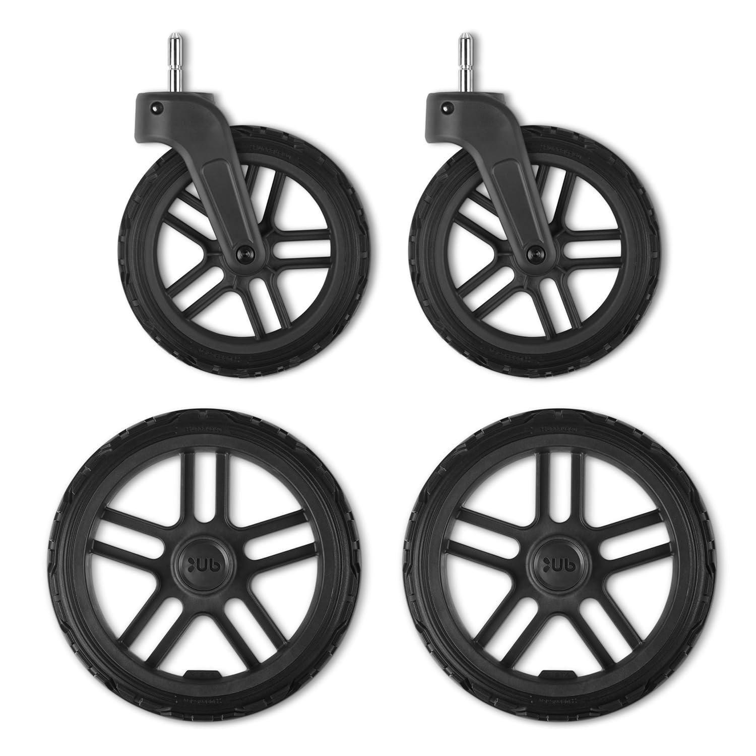 Uppababy All-Terrain Wheels for Vista, Vista V2 and Vista V3 Stroller - Durable