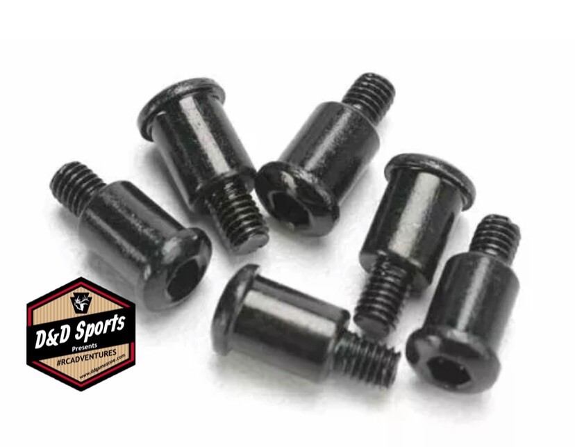 Traxxas 3967 Shoulder Screws, 3x10 (set of 6)