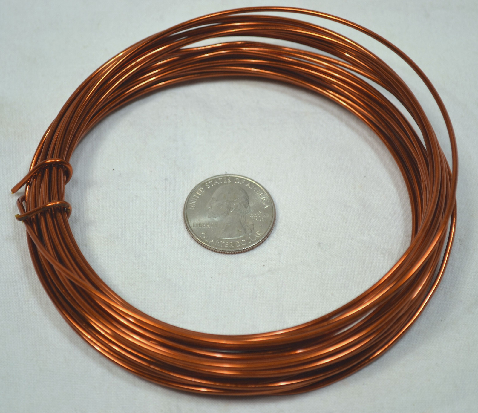 15 GA GAUGE 35 FEET ENAMELED COPPER TUBE AMPLIFIER TESLA COIL MAGNET WIRE
