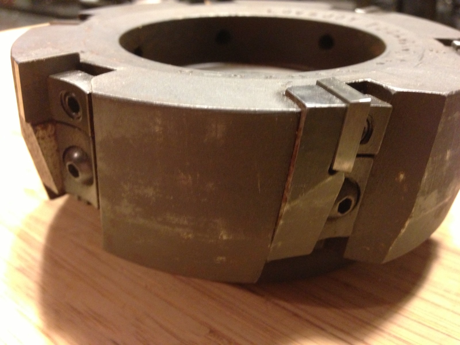 LOVEJOY 5" FACEMILL 5S DX R-6 COMPLETE WITH INSERTS