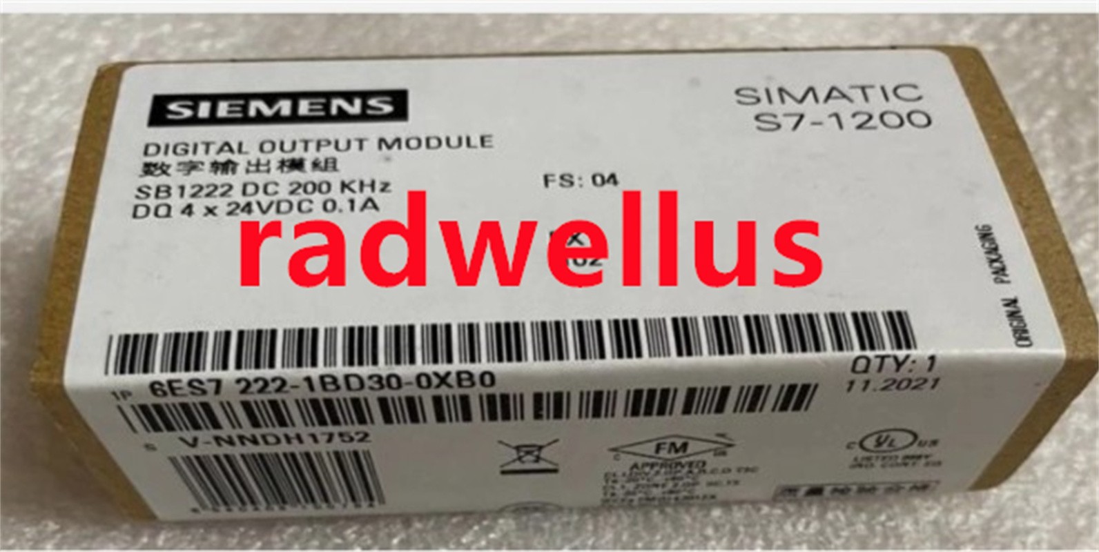 NEW IN BOX SIEMENS 6ES7 222-1BD30-0XB0 6ES7222-1BD30-0XB0