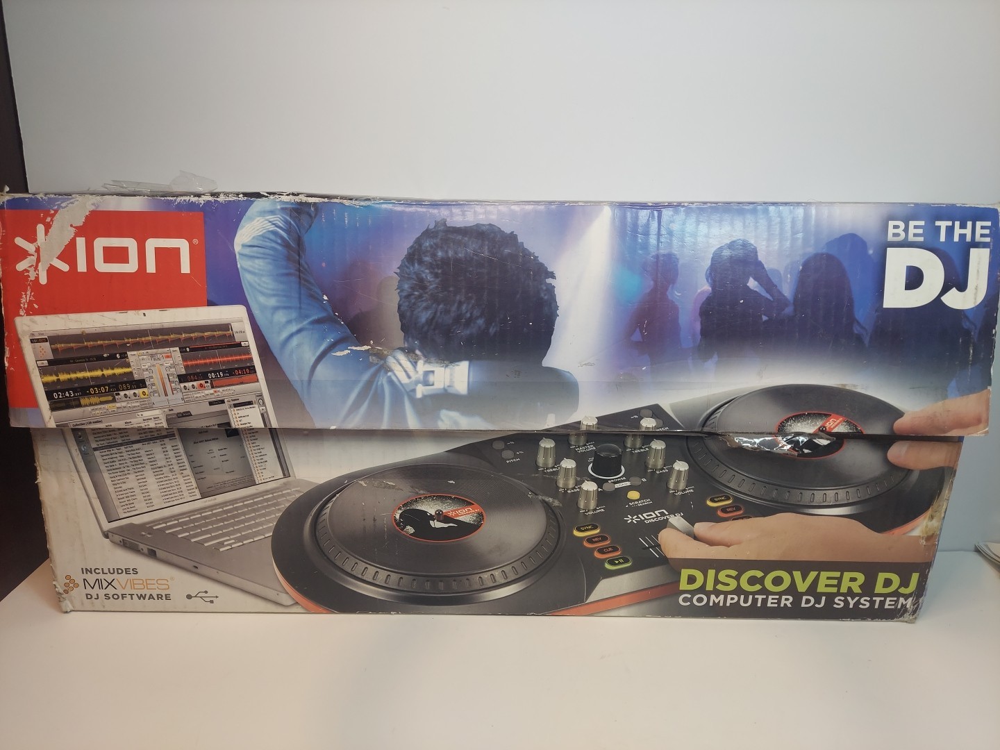 Ion Discover DJ Computer System Discovery PC Mac USB Open Box NIB