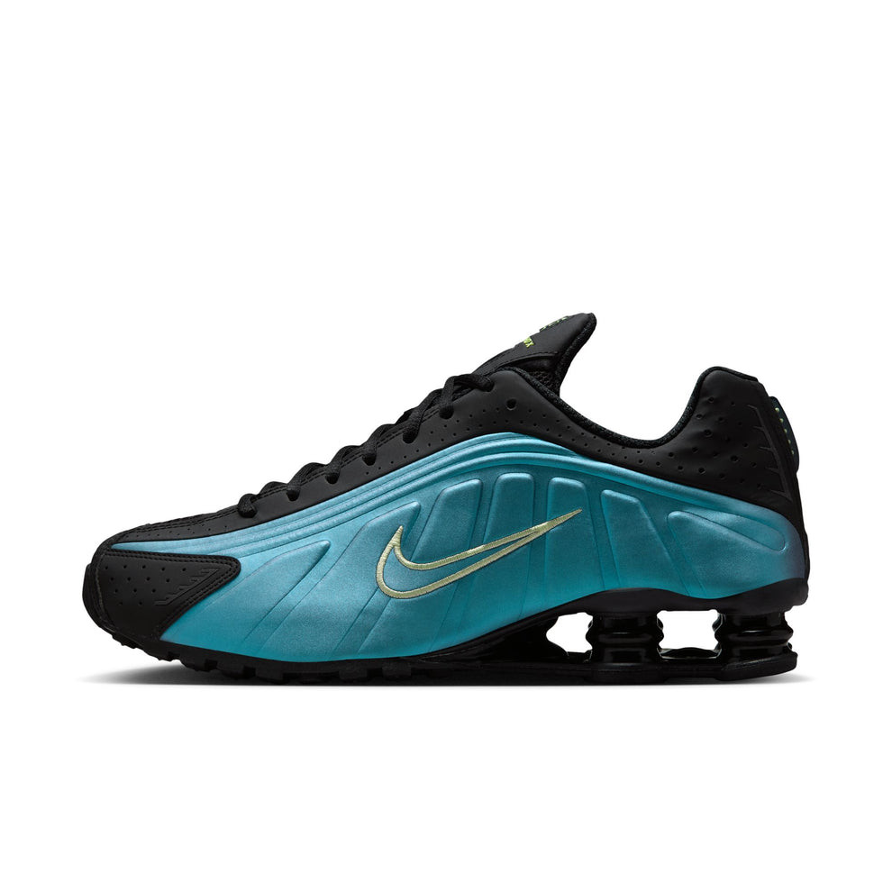 Nike Shox R4 Sapphire Light Liquid Lime IF4849-500 Men's Size New