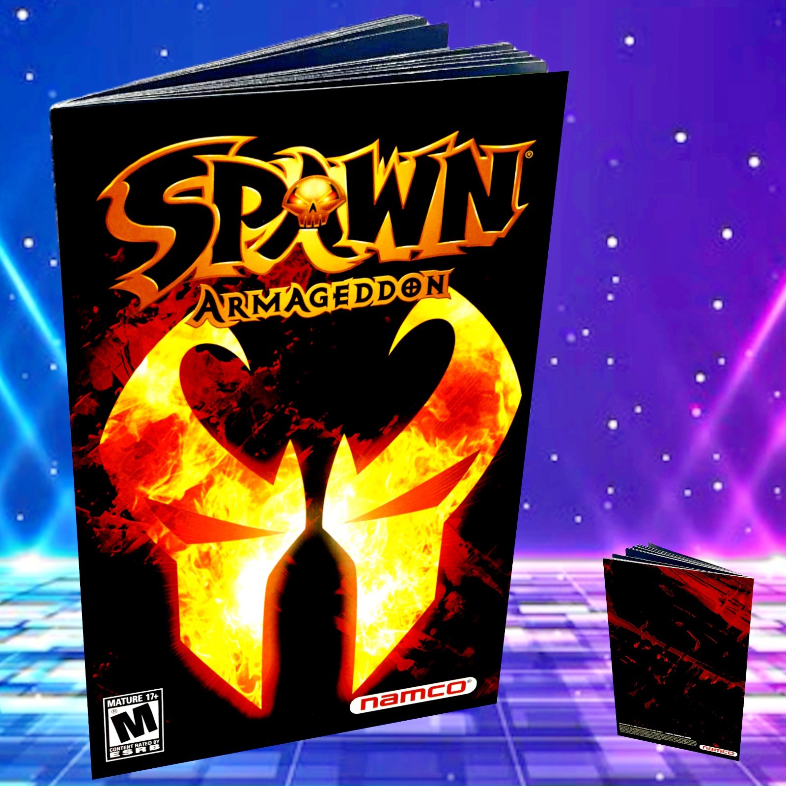 Replacement Manual for - Spawn Armageddon - Sony PS2 Instruction Booklet